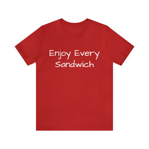 Warren Zevon "Enjoy Every Sandwich" T-shirt