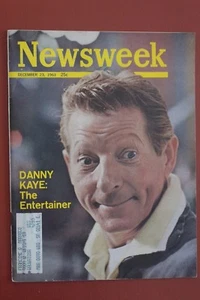 1963 NEWSWEEK MAGAZINE DANNY KAYE COVER - Picture 1 of 1