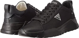 Entrenadores de correr GUESS para hombre Lucca con cordones negros fmluc8ele12 - Imagen 1 de 4