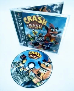 Crash Bash Sony Playstation 1 PS1 CIB Very Clean Disc - Imagen 1 de 2