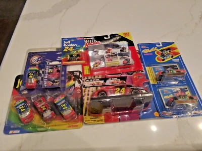 Vintage 6 PC Lot of  Jeff  Gordon 1:64 Nascar Diecast Collectibles - Image 1 of 4