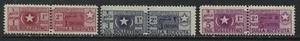 Italy Parcel Post 1 to 5 centesimi pairs mint o.g. hinged - Picture 1 of 1