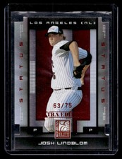 2008 Donruss Elite Extra Edition #58 Josh Lindblom Status /75 RC