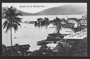 Sabang Harbour Bay Atjeh Aceh Sumatra Indonesia ca 1910 - Imagen 1 de 1