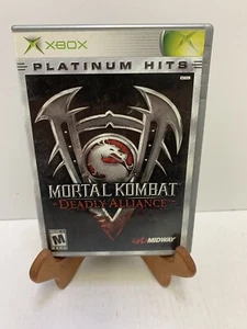Mortal Kombat: Deadly Alliance (Microsoft Xbox, 2002) ¡Sin manual! - Imagen 1 de 2