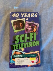 40 Years of Sci-fi Television (1990, VHS) LIKE NEW - DOCUMENTARY  - Bild 1 von 4