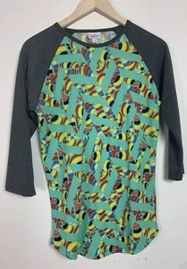 LulaRoe women's 3 quarters shirt--multicolored--Sz S Cc1 - Picture 1 of 6