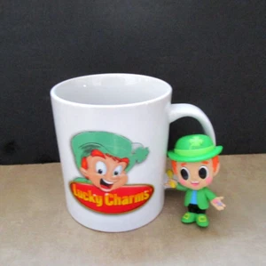 Funko Minis Lucky Charms Cereal Duende Vinilo PVC Figura con Taza de Café - Imagen 1 de 4
