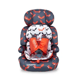 Cosatto Zoomi Car Seat Group 1,2,3 Suitable From 9KG Easy Install Mister Fox - Picture 1 of 4