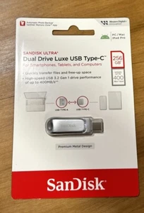 SanDisk Ultra 256GB USB Type-C Flash Drive - SDDDC4-256G-G46 - Picture 1 of 2