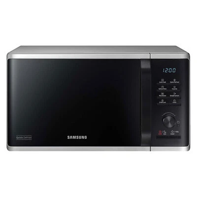 Samsung Mikrowelle MS23B3515AS/EN 800W 23L Solo-Mikrowelle 29 Automatikprogramme - Bild 1 von 4