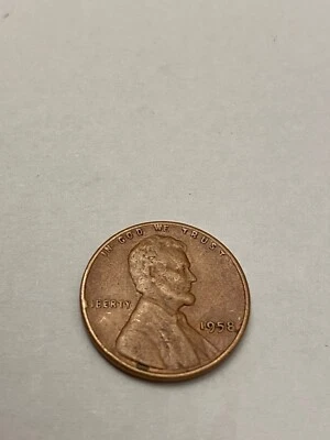 1958  Wheat penny multiple Errors L on the Rim - Image 1 of 4