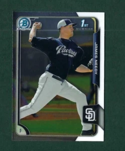 2015 Bowman Chrome Prospects #BCP60 James Needy San Diego Padres - Picture 1 of 2
