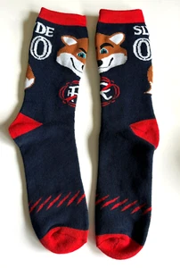 MSL New England Revolution Slyde the Fox Crew Socken, Herren - Neu - Bild 1 von 4