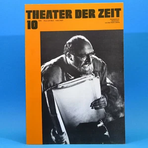 DDR Teatro del Tempo 10 1976 Palcoscenico Film Musica (con Indice) - Foto 1 di 2