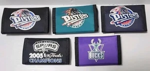 Nylon Trifold Wallet NBA Basketball - Picture 1 of 6