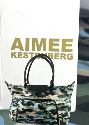 Aimee Kestenberg Florence Bolsa de Viaje Equipaje Accesorio Camuflaje Nylon T0009 NUEVO Foto 1 de 4
