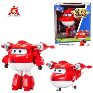 Super Wings 5-Inch Transforming Jett, Dizzy, Donnie Airplane Robot Action Figure - Picture 1 of 6