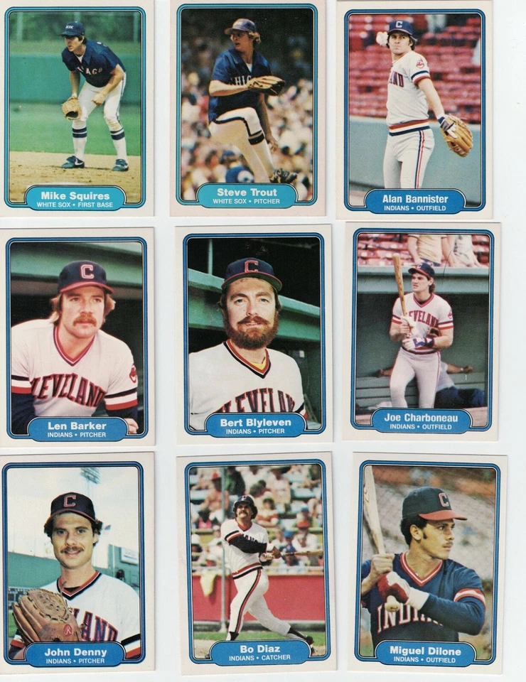 1982 FLEER Baseball Complete Your Set 251-500 - Image 1 of 1