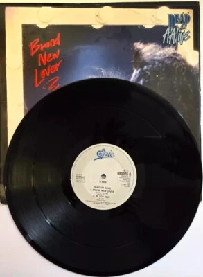 Dead Or Alive Brand New Lover 12" vinyl record the Murder Mix 1986 on Epic - Image 1 of 4