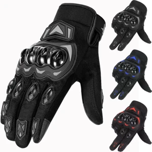 Guantes de pantalla táctil de dedo completo para hombre Guantes de ciclismo de carreras de motocicletas motocicletas - Imagen 1 de 17