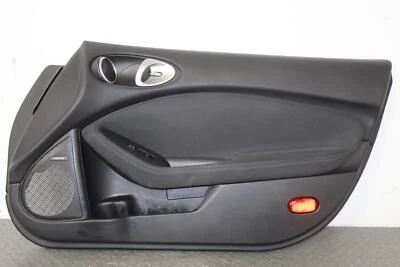 09-12 Nissan 370Z Coupe Z34 Panel de moldura de puerta de pasajero derecho (negro) Inserto de gamuza Foto 1 de 4