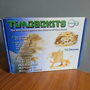 Timberkits: The Dragon - Wooden Model Kit Self-Assembly Mechanical Movement NIB - Picture 1 of 2
