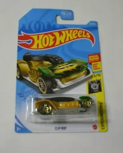 HOT WHEELS 2021 EXPERIMOTORS 5/10 - CLIP ROD GOLD - Picture 1 of 5