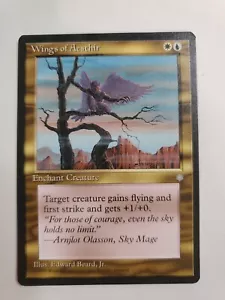 MTG Magic The Gathering Card Wings of Aesthir Enchant Creature White Blue IceAge - Picture 1 of 2