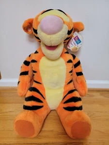 Vintage 2000 „My Talking Tigger“ sprechender Jumbo Plüsch 22 Zoll Disney Spielzeug „I TALK“ - Bild 1 von 12