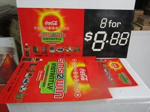 coca cola posters. 3 different sizes summer days sms to win instantly. - Picture 1 of 3