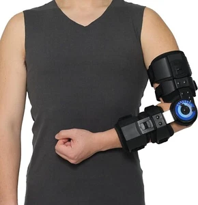 Orthomen Gelenk ROM Ellenbogenbandage verstellbar Post OP Ellenbogenbandage Stabilisator, links - Bild 1 von 10
