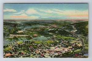 Raton NM-New Mexico, Luftaufnahme Vintage Souvenir Postkarte - Bild 1 von 2