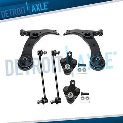 Brazos de control inferiores delanteros barra estabilizadora eslabones para Toyota Corolla Matrix Vibe 2009-2013 Foto 1 de 4