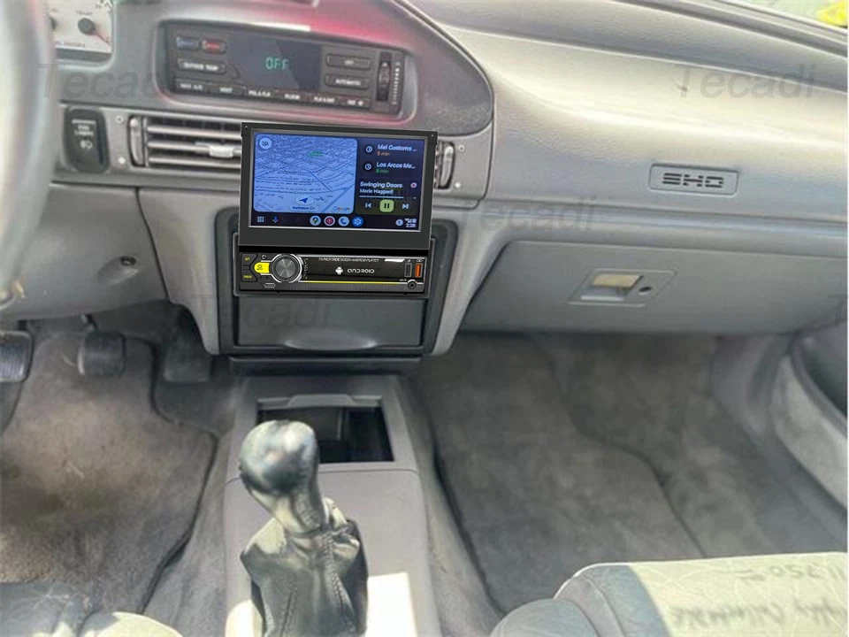 7"  Car Stereo Radio Flip Out Carplay For Ford Taurus 1993-1995 Bluetooth 5.1 Foto 1 de 4