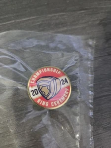 2024 NHL Florida Panthers Stanley Cup Championship Ring Ceremony Pin Made USA - Picture 1 of 2