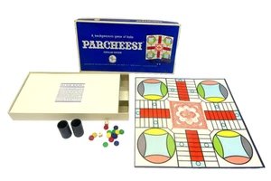 Backgammon Game of India Parcheesi Selchow & Righter Company 1964 Board Game - Picture 1 of 9