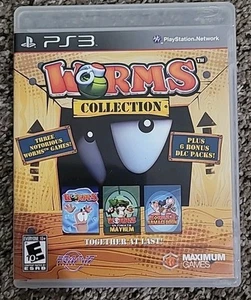 Worms Collection (Sony PlayStation 3, 2013) CIB - Picture 1 of 4
