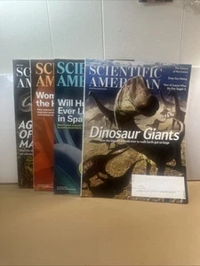 Lot of 4Scientific American Magazine - Picture 1 of 5