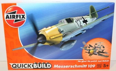 Airfix J6001 - Quickbuild - Messerschmitt 109 - No Glue No Paint Just Build - Image 1 of 4