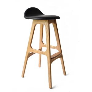 NEW Authentic Erik Buck / Buch Bar Stool in White Oak Danish Modern - Closeout - Picture 1 of 4