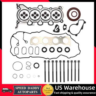Head Gasket Set Cylinder Head Bolts for Hyundai Elantra Kia Forte Soul 1.8L 2.0L - Изображение 1 из 4