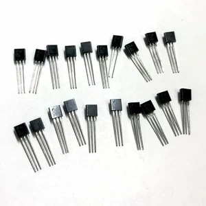 (PKG of 20) 2N5551 NPN General Purpose Amplifier Transistors, TO-92, Fairchild - Picture 1 of 8