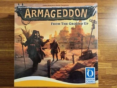 Juego de mesa Armageddon From the Ground Up Queen Games Build Towns Shrink Wrapped Foto 1 de 2