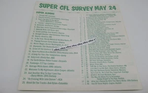 WCFL RADIO Chicago Super CFL Survey MAY 24, 1975 #2 Album Led Zeppelin - Picture 1 of 4
