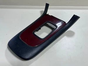 02 06 LEXUS ES300 CONSOLA CENTRAL CAMBIO MOLDURA BISEL MADERA / NEGRO OEM - Imagen 1 de 3
