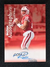 2012 Fleer Retro 1999 Autographics Russell Wilson #99AU-RW Rookie Auto RC