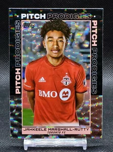 2021 Topps MLS Pitch Prodigies Jahkeele Marshall-Rutty Icy White Foil #182 - Picture 1 of 2