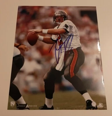 Trent Dilfer signed autographed 8x10 photo Tampa Bay Buccaneers  - Image 1 of 2