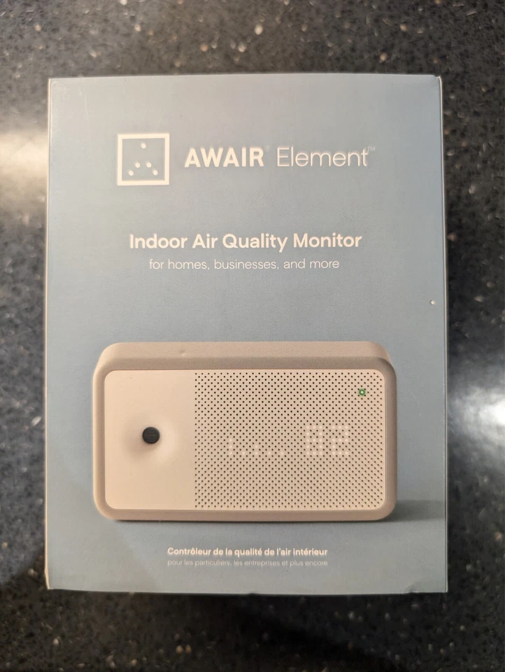 Awair Element | Air Quality Monitor | Mine Planets | IN HAND Opened - never used - Image 1 of 1